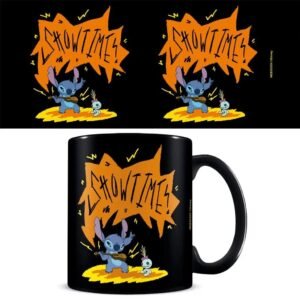 Lilo & Stitch (Stitch & Scrump) Black Mug