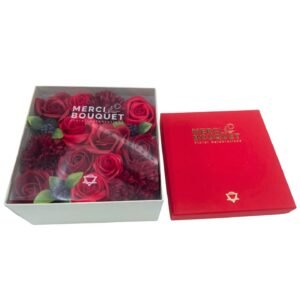 Square Box - Classic Red Roses(SOAP)