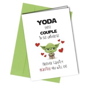 Yoda best couple greeting card