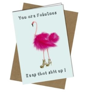 You are fabulous greeting card