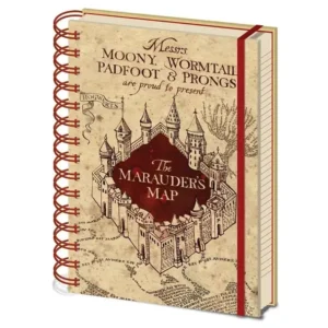 Harry Potter (the Marauders Map) A5 Notebook