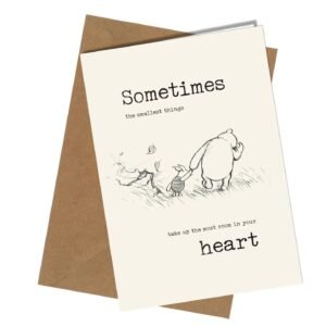 Most room in heart greeting card
