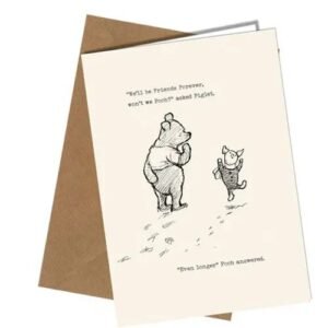 Friends forever greeting card