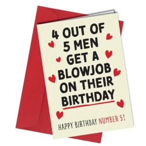 Couple birthday greeting card funny