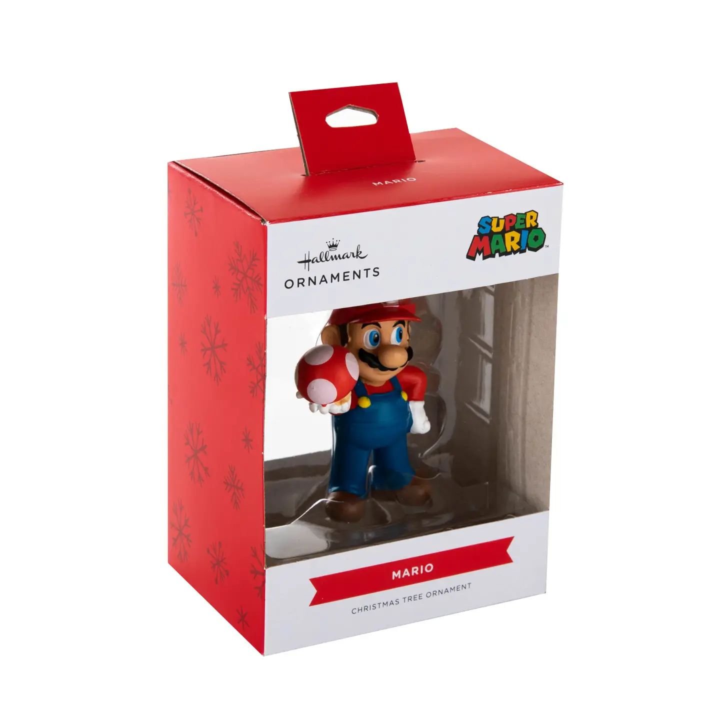 Collectable Super Mario - Mario with Super Mushroom Ornament - Image 4