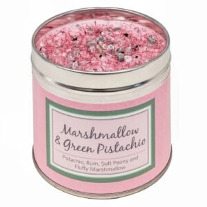 Seriously Scented Candle – Marshmallow and Green Pistachio