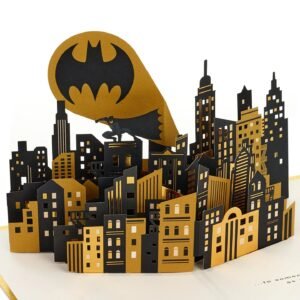Any Occasion Greeting Card - 3D Pop-Up Batman Design