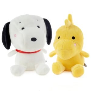 Better Together Snoopy & Woodstock Magnetic Soft Plush Pair