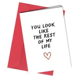 Couple romantic greeting card