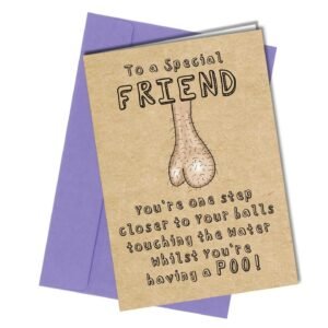 Special friend greeting card