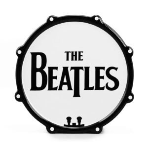 Shaped Drum Cookie Jar the Beatles Logo