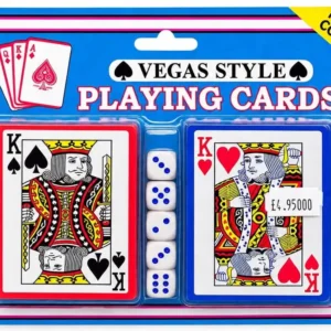 Vegas style playing card game