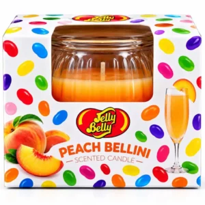 Jelly bean peach bellini scented candle