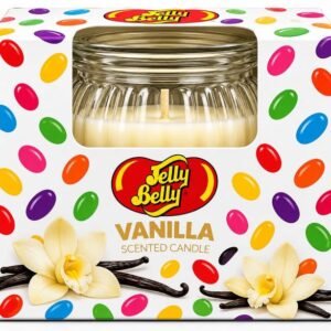 Jelly bean vanilla scented candle