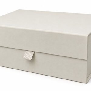 Grey medium sized magnetic gift box