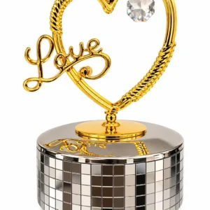 Mechanical rotating musical gift or home decor