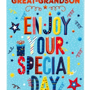 Enjoy your special day greeting card