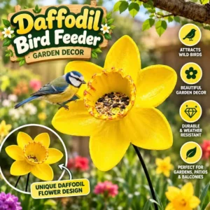 Daffodil bird feeder 40 inches