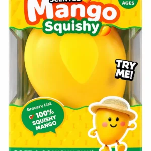 Jumbo sized scented squishy mango toy