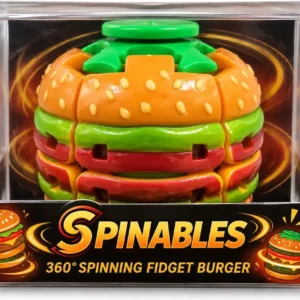 Burger shaped spinables
