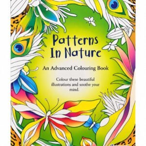 Patterns in nature colouring book