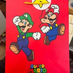 Super mario medium-large sized gift bag