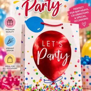 Let's party gift bag